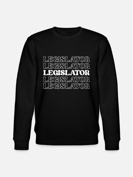 Congressman Representative Legislator Lawmaker - Stanley/Stella CHANGER Unisex Organic Sweatshirt - black