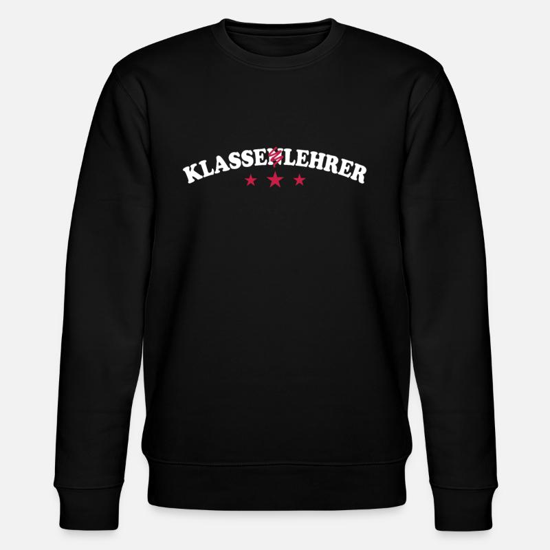 Klassenlehrer - Stanley/Stella Unisex Bio-Sweatshirt CHANGER  - Schwarz
