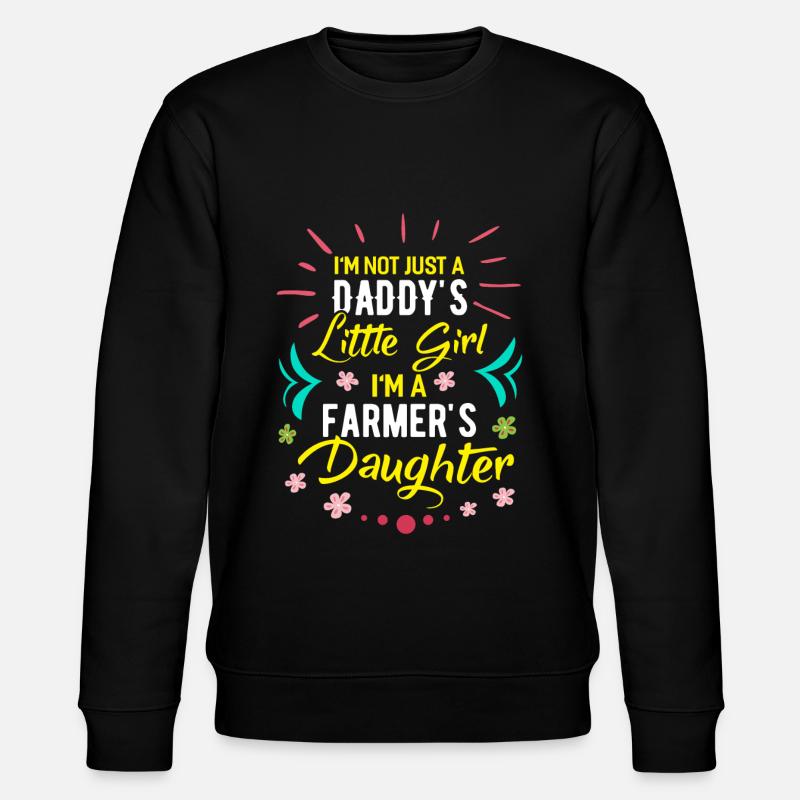 Fille d'agriculteurs - Sweat bio CHANGER Stanley/Stella Unisexe - noir