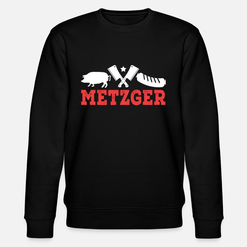 Metzger - Stanley/Stella Unisex Bio-Sweatshirt CHANGER  - Schwarz