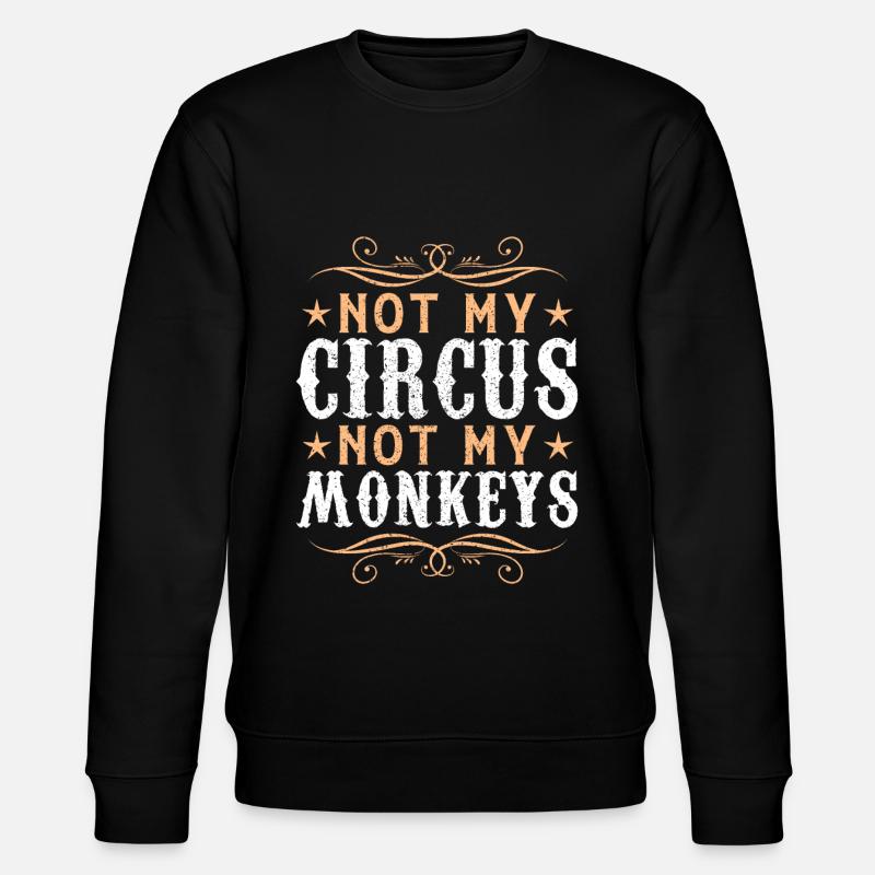 Cirque - Sweat bio CHANGER Stanley/Stella Unisexe - noir