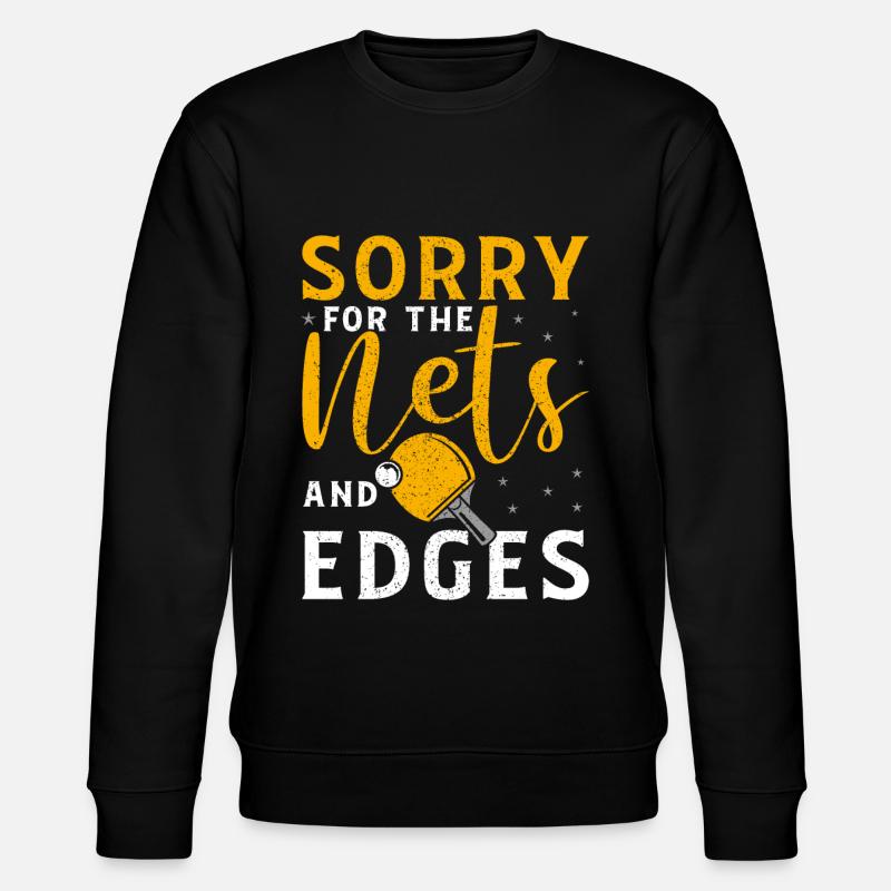 Ping Pong Table Tennis - Stanley/Stella Unisex Bio-Sweatshirt CHANGER  - Schwarz