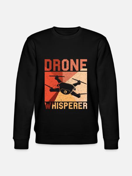 Drone - Stanley/Stella Unisex Bio-Sweatshirt CHANGER - Schwarz