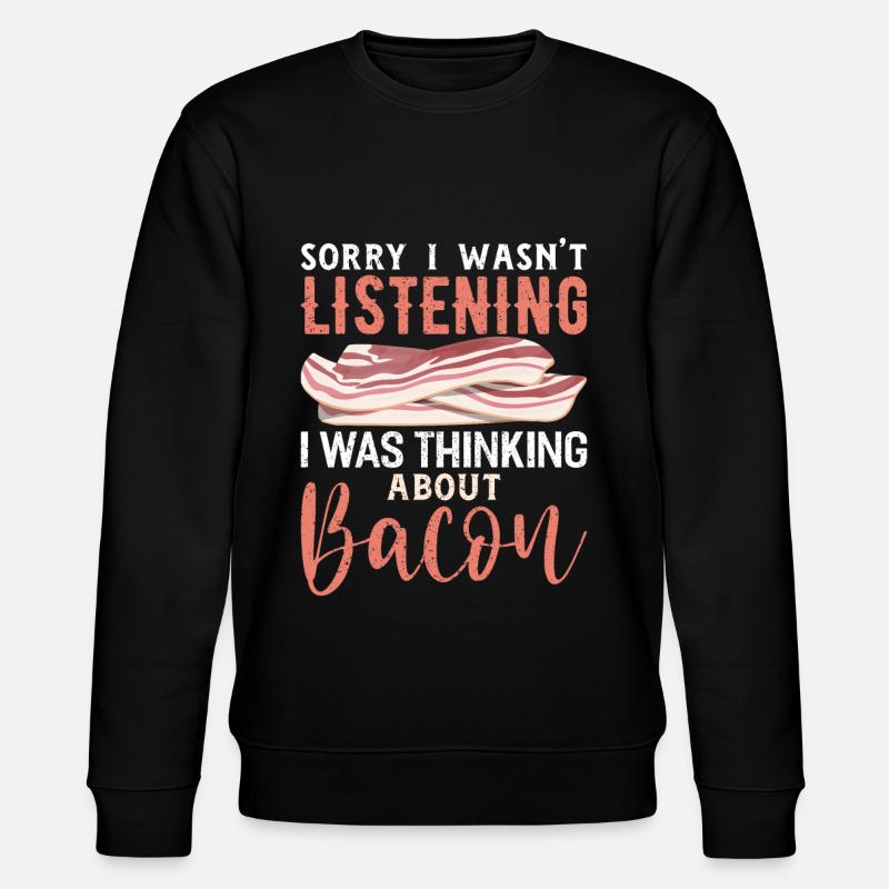 Bacon - Stanley/Stella Unisex Bio-Sweatshirt CHANGER  - Schwarz