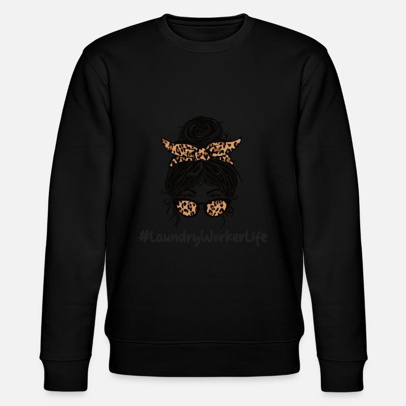 Travailleurs de lavage - Sweat bio CHANGER Stanley/Stella Unisexe - noir