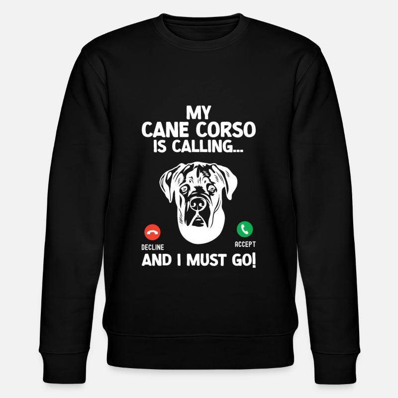 Cane Corso - Stanley/Stella Unisex Bio-Sweatshirt CHANGER  - Schwarz