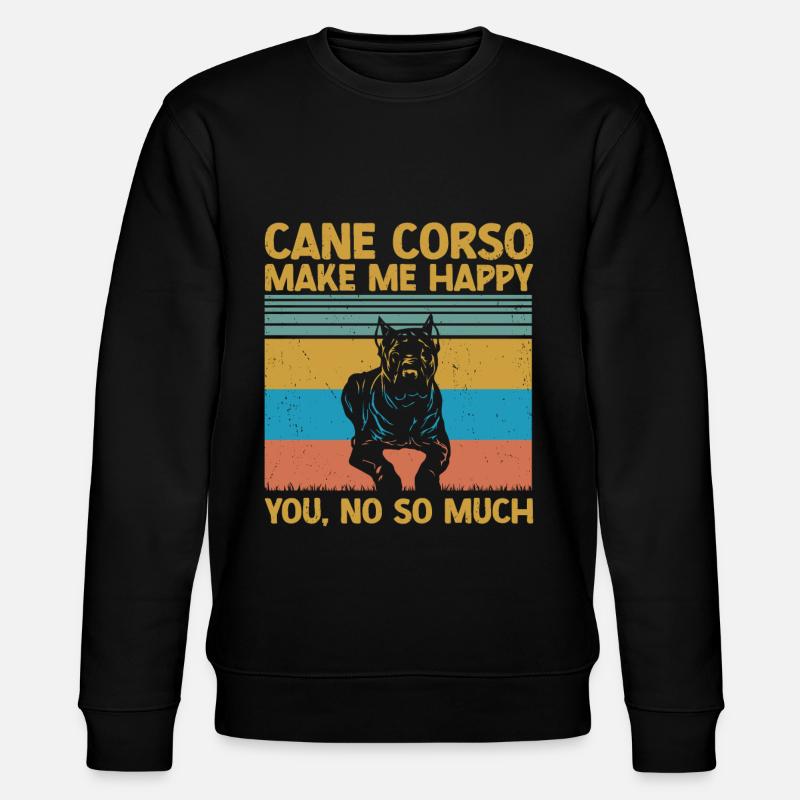 Cane Corso - Stanley/Stella Unisex Bio-Sweatshirt CHANGER  - Schwarz
