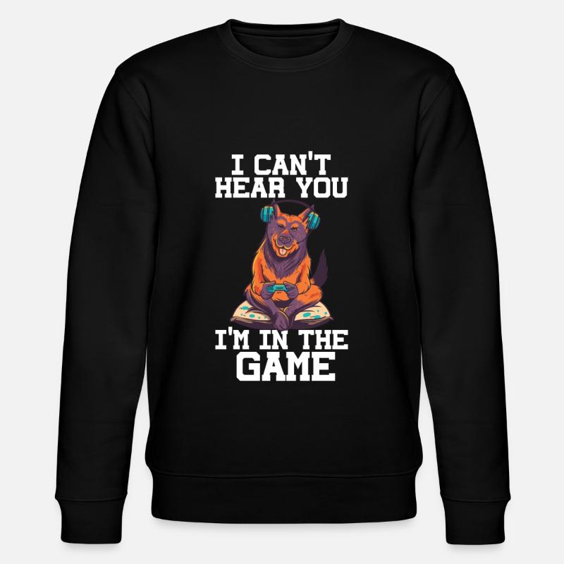 Chien de jeu - Sweat bio CHANGER Stanley/Stella Unisexe - noir