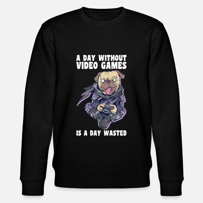 Chien de jeu - Sweat bio CHANGER Stanley/Stella Unisexe - noir