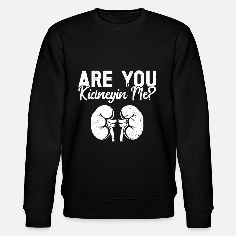 Nierenspender - Stanley/Stella Unisex Bio-Sweatshirt CHANGER - Schwarz