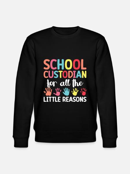 School officials - Stanley/Stella CHANGER Unisex Organic Sweatshirt - black