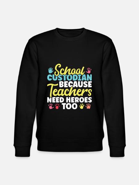 School officials - Stanley/Stella CHANGER Unisex Organic Sweatshirt - black