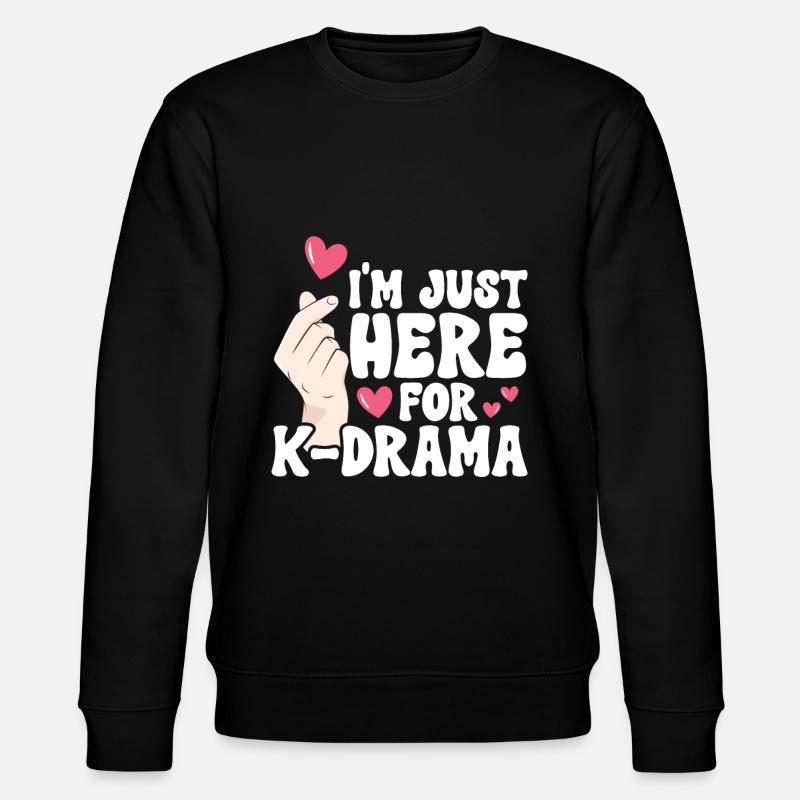 K-Drame - Sweat bio CHANGER Stanley/Stella Unisexe - noir