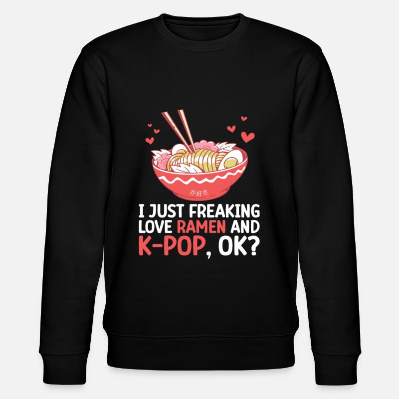 Ramen K-Pop - Sweat bio CHANGER Stanley/Stella Unisexe - noir
