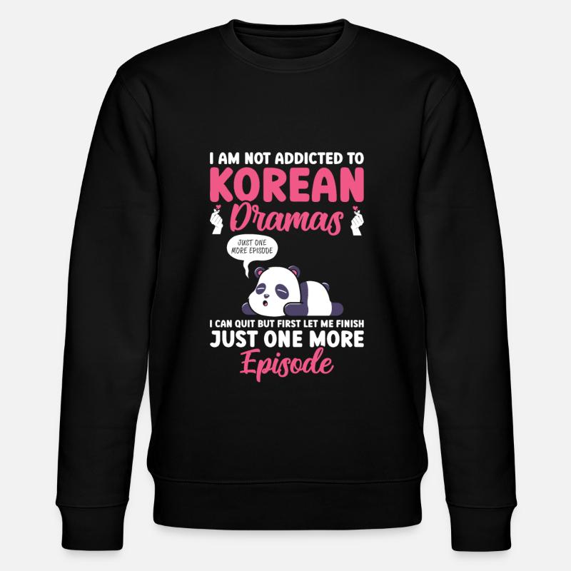 K-Drame - Sweat bio CHANGER Stanley/Stella Unisexe - noir