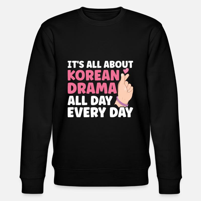 K-Drame - Sweat bio CHANGER Stanley/Stella Unisexe - noir