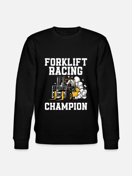 Gabelstaplerfahrer - Stanley/Stella Unisex Bio-Sweatshirt CHANGER  - Schwarz
