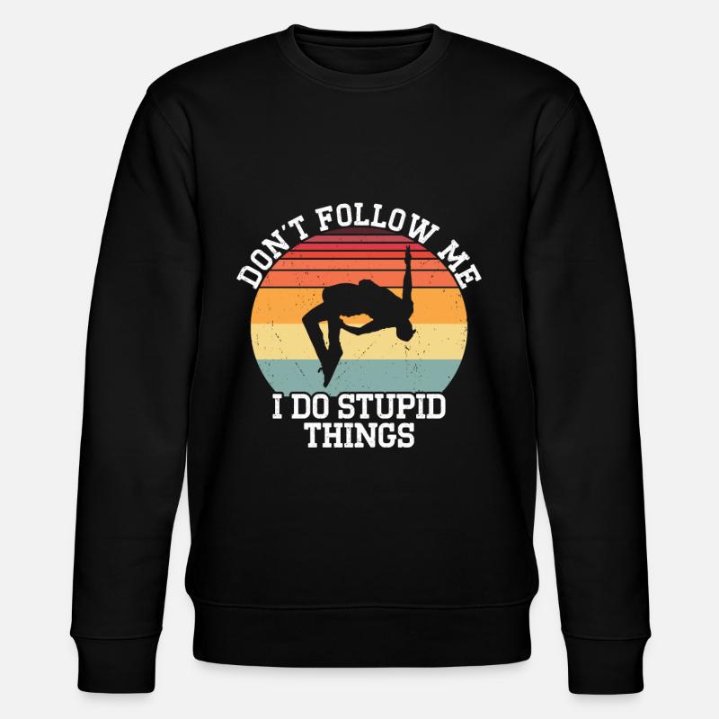 Parkour - Stanley/Stella Unisex Bio-Sweatshirt CHANGER - Schwarz