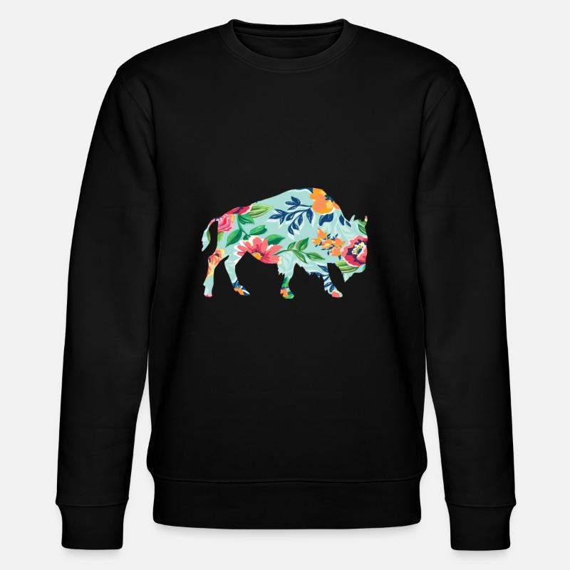 Bison - Sweat bio CHANGER Stanley/Stella Unisexe - noir