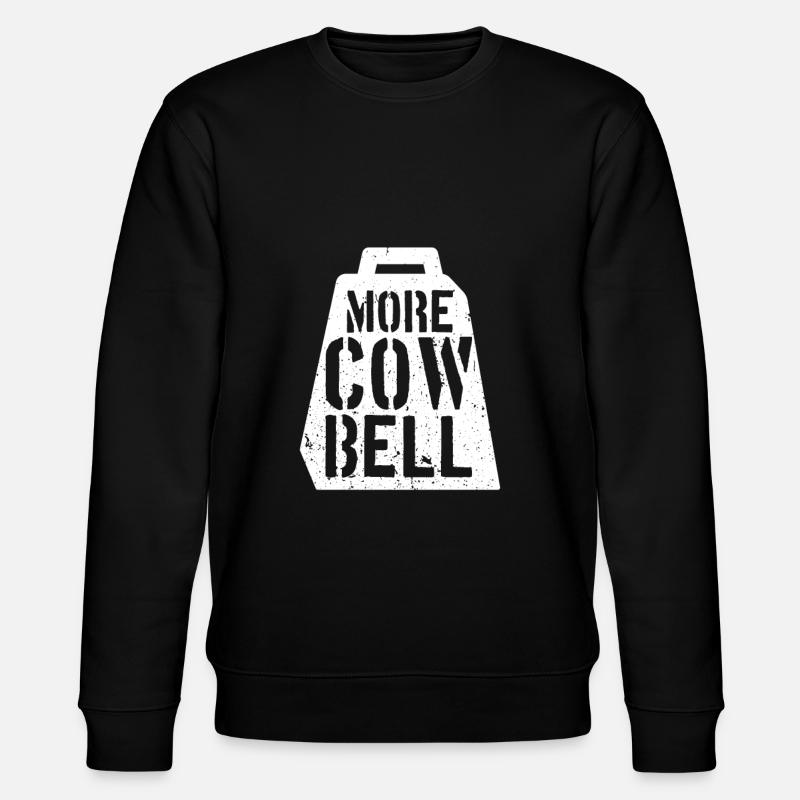 Kuhglocke - Stanley/Stella Unisex Bio-Sweatshirt CHANGER  - Schwarz