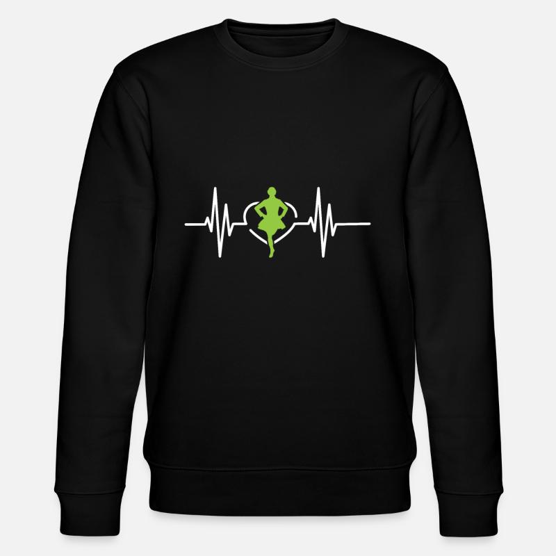 Irish Dance St. Patrick's Dance - Stanley/Stella CHANGER Unisex Organic Sweatshirt - black
