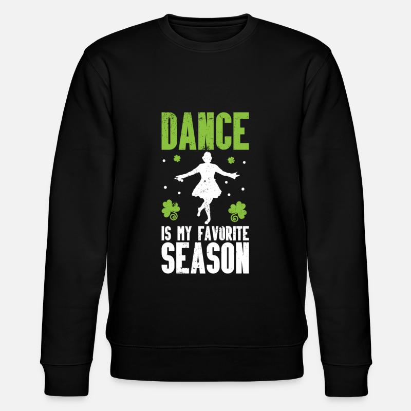 Irish Dance St. Patrick's Dance - Stanley/Stella CHANGER Unisex Organic Sweatshirt - black