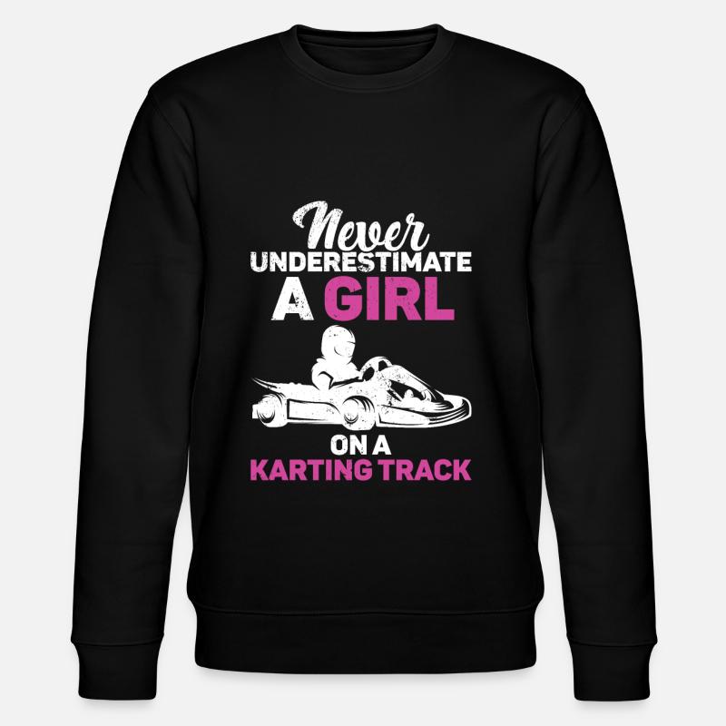 Faire du karting - Sweat bio CHANGER Stanley/Stella Unisexe - noir