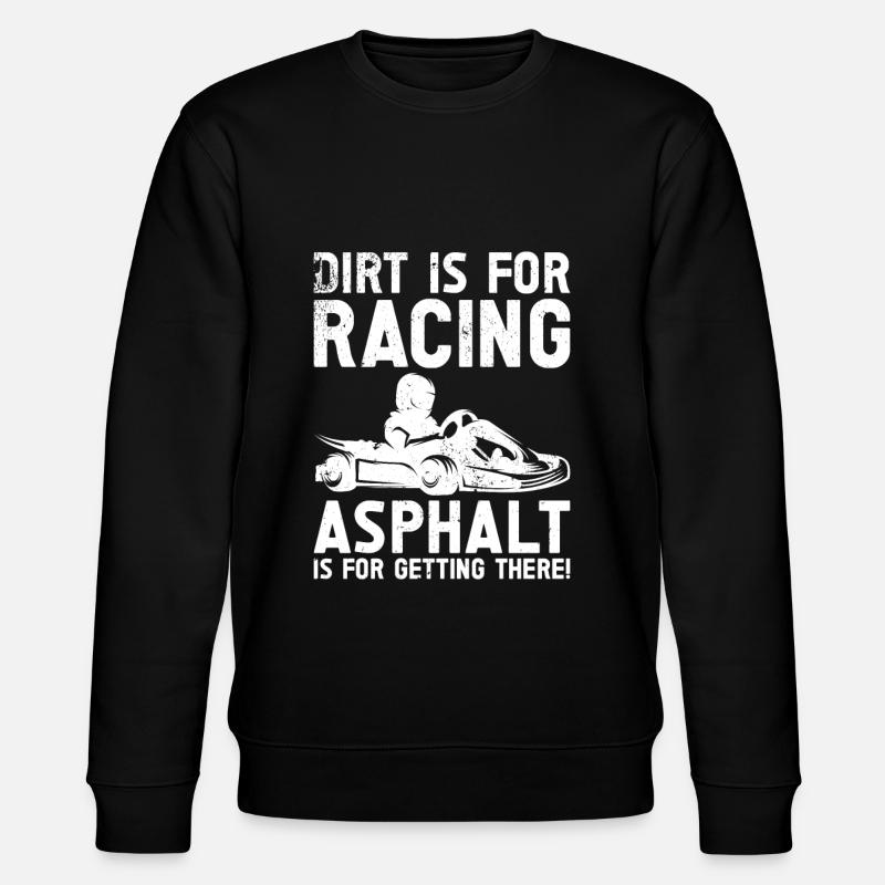 Faire du karting - Sweat bio CHANGER Stanley/Stella Unisexe - noir