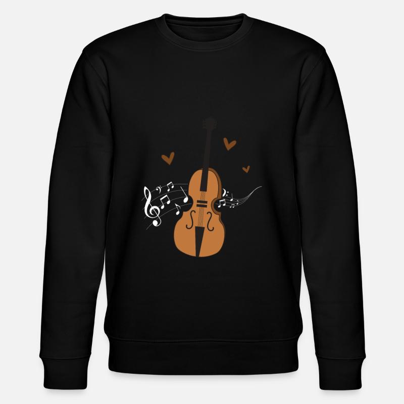 Violoncelle -Instrument de musique - Sweat bio CHANGER Stanley/Stella Unisexe - noir