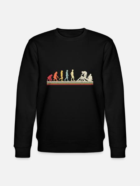 Dachdecker -Dachhäuser Reparaturen - Stanley/Stella Unisex Bio-Sweatshirt CHANGER - Schwarz