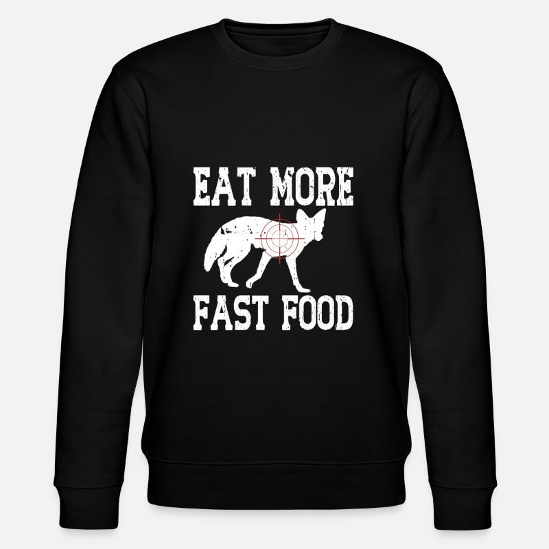 Kojotenjagd - Stanley/Stella Unisex Bio-Sweatshirt CHANGER  - Schwarz