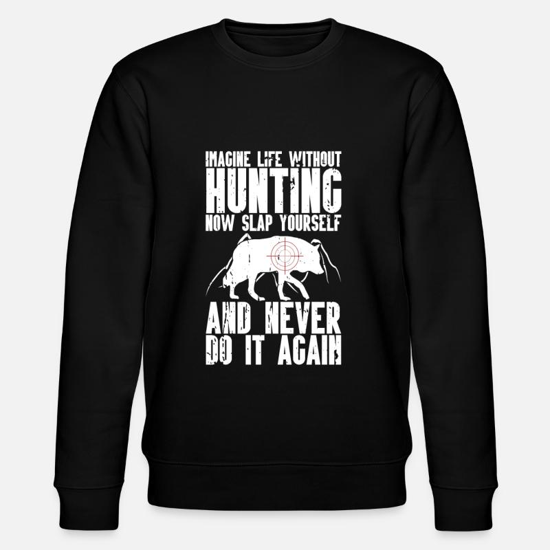 Chasse au coyote - Sweat bio CHANGER Stanley/Stella Unisexe - noir