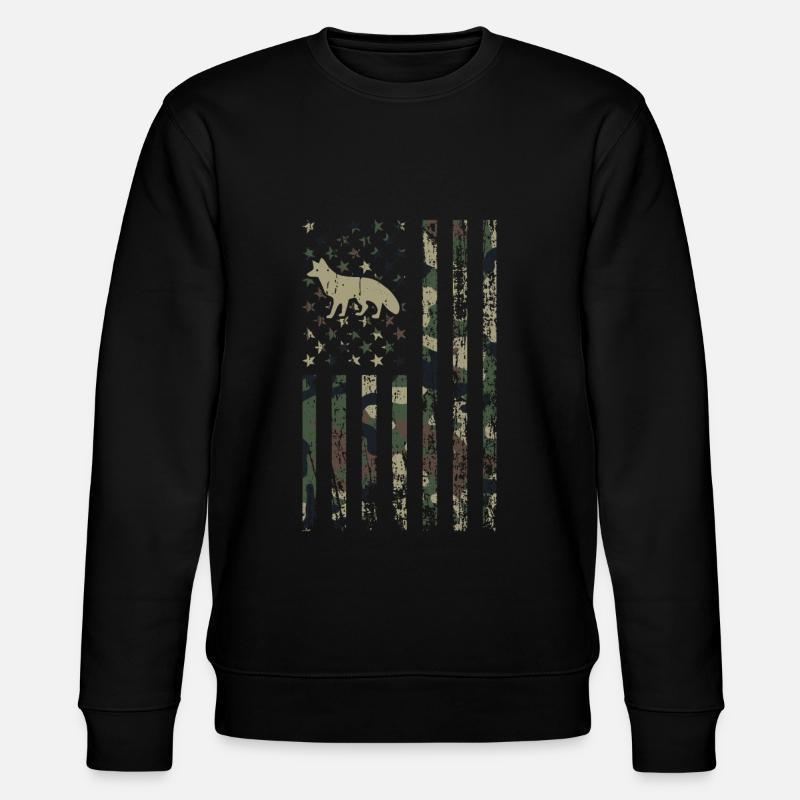 Chasse au coyote - Sweat bio CHANGER Stanley/Stella Unisexe - noir