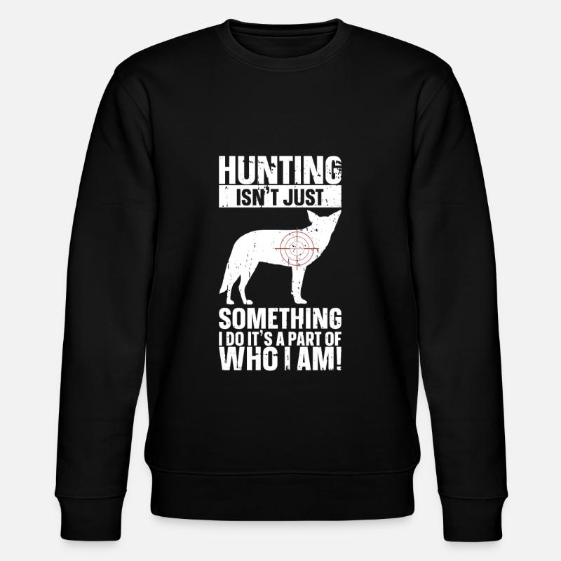 Kojotenjagd - Stanley/Stella Unisex Bio-Sweatshirt CHANGER - Schwarz