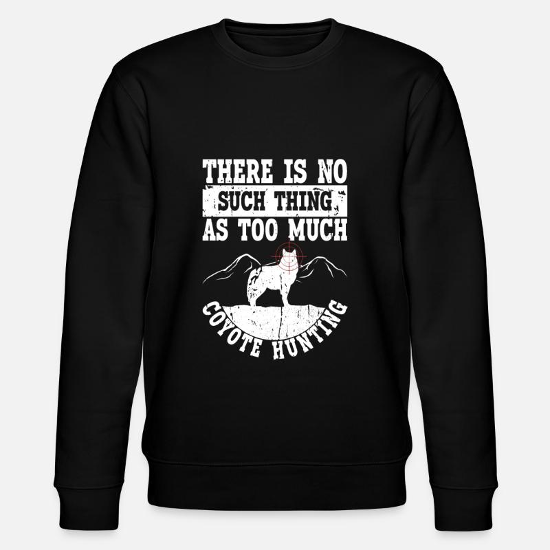 Kojotenjagd - Stanley/Stella Unisex Bio-Sweatshirt CHANGER - Schwarz