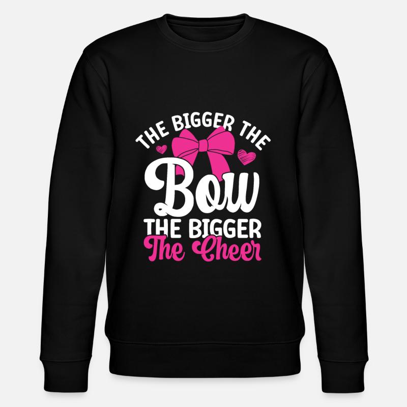 Cheerleader - Stanley/Stella Unisex Bio-Sweatshirt CHANGER - Schwarz