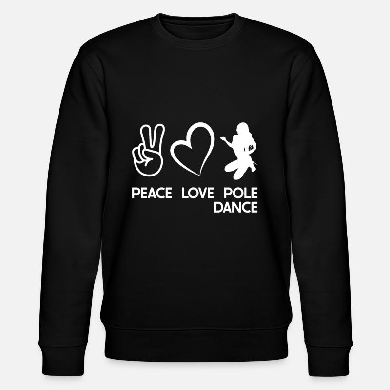 Pole Dance - Stanley/Stella Unisex Bio-Sweatshirt CHANGER  - Schwarz