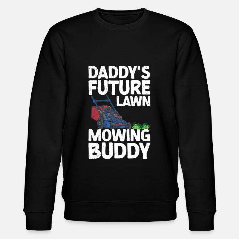 Rasenmähen - Stanley/Stella Unisex Bio-Sweatshirt CHANGER  - Schwarz