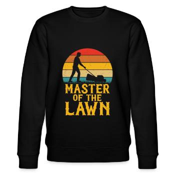 Mowing - Stanley/Stella CHANGER Unisex Organic Sweatshirt - black - Front - Nik (191cm) & Marisol (170cm)