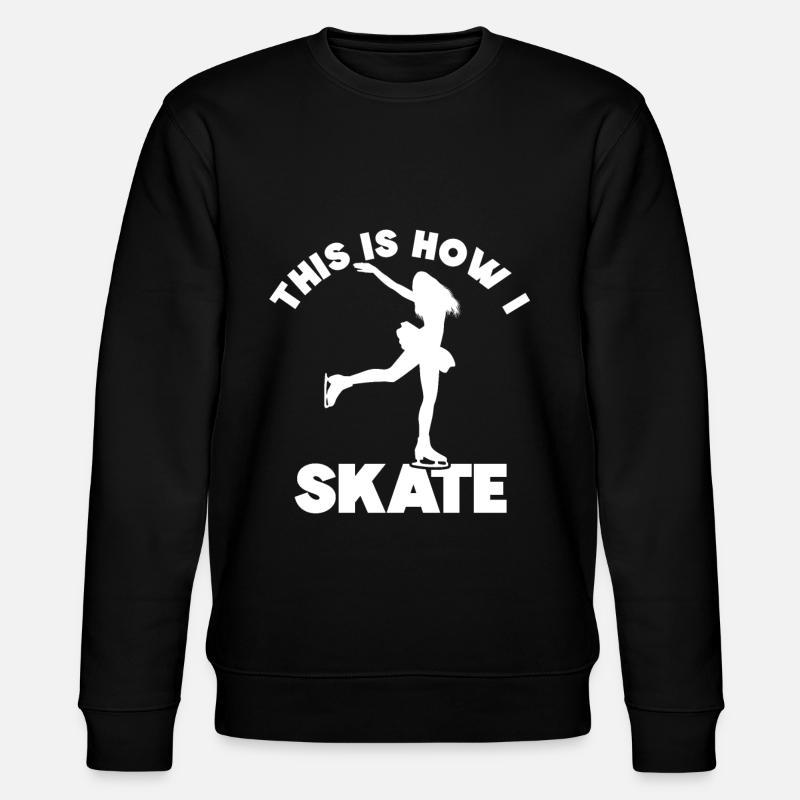 Patinage - Sweat bio CHANGER Stanley/Stella Unisexe - noir