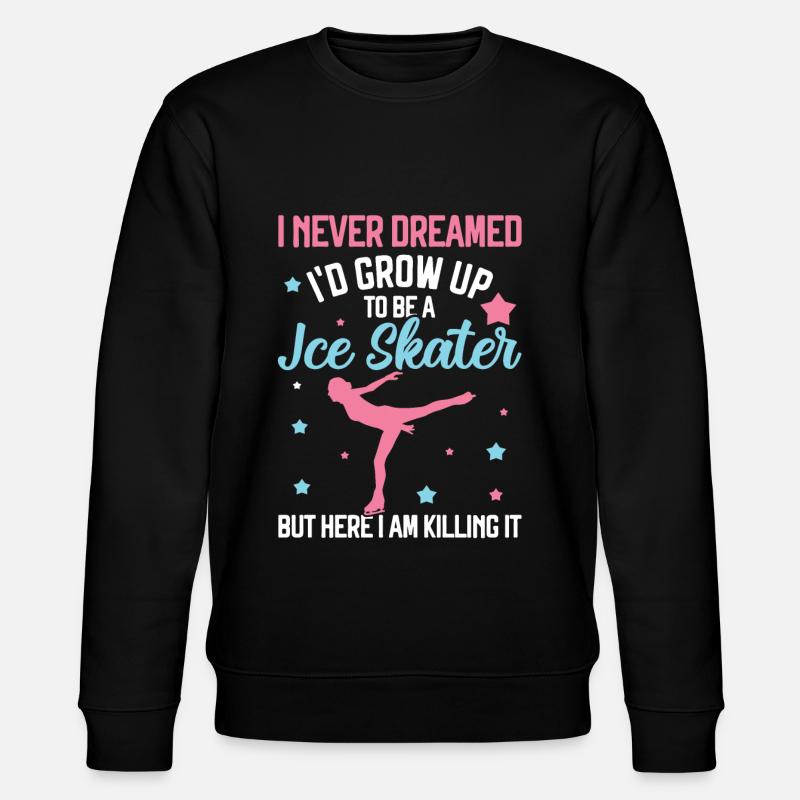 Patinage - Sweat bio CHANGER Stanley/Stella Unisexe - noir
