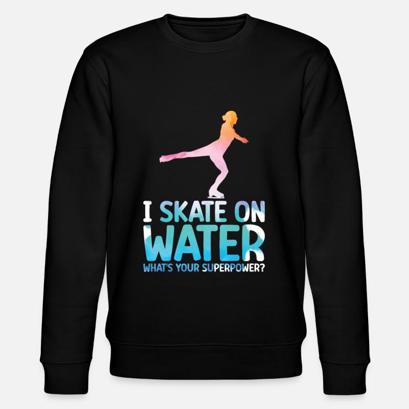 Patinage - Sweat bio CHANGER Stanley/Stella Unisexe - noir