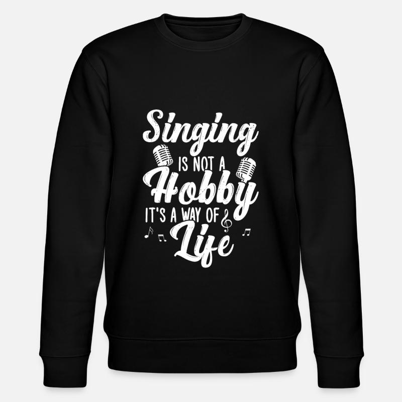 Singen - Stanley/Stella Unisex Bio-Sweatshirt CHANGER  - Schwarz