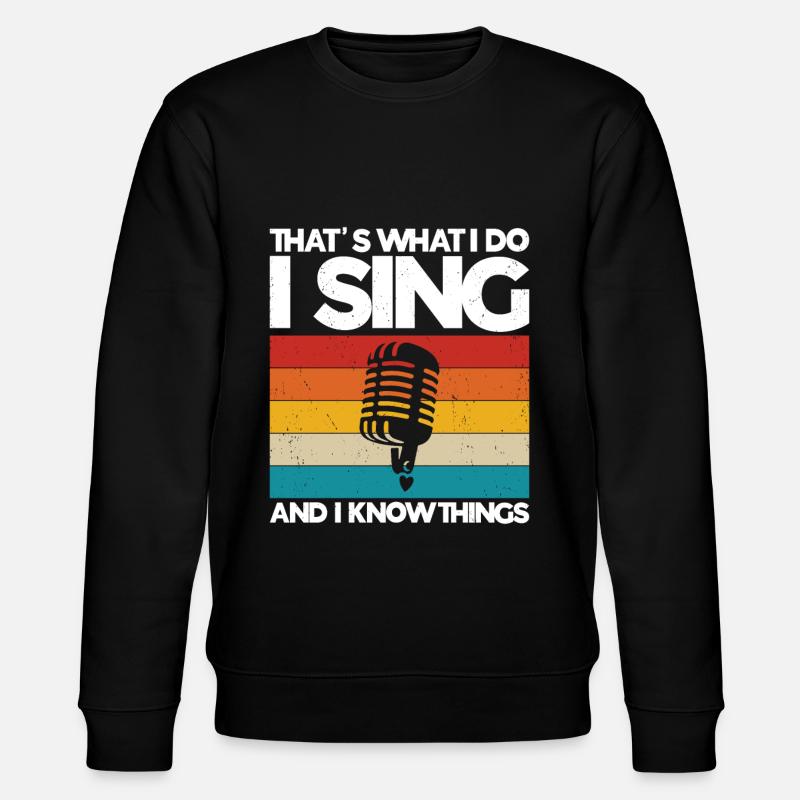 Chanter - Sweat bio CHANGER Stanley/Stella Unisexe - noir