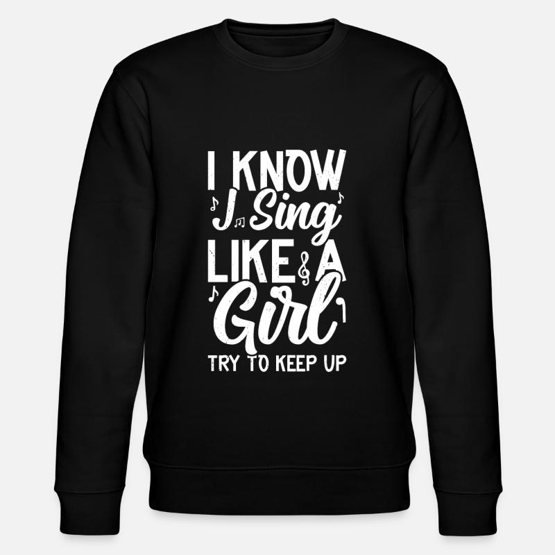 Singen - Stanley/Stella Unisex Bio-Sweatshirt CHANGER  - Schwarz