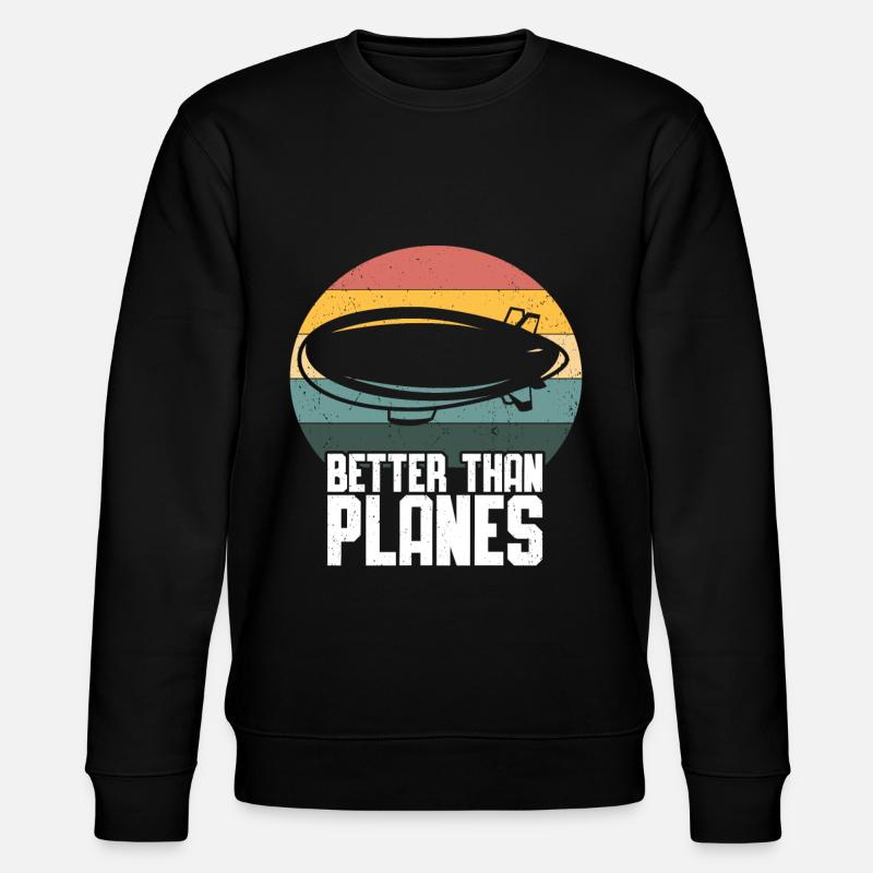 Zeppelin - Sweat bio CHANGER Stanley/Stella Unisexe - noir