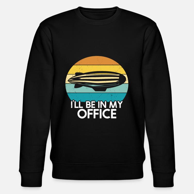 Zeppelin - Stanley/Stella Unisex Bio-Sweatshirt CHANGER - Schwarz