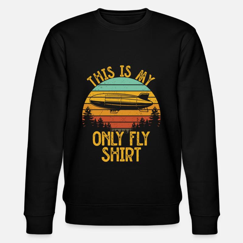 Zeppelin - Stanley/Stella Unisex Bio-Sweatshirt CHANGER  - Schwarz