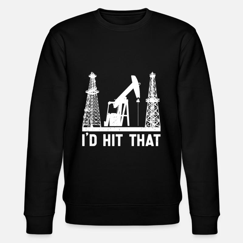 Ölfeld - Stanley/Stella Unisex Bio-Sweatshirt CHANGER  - Schwarz