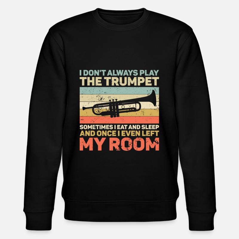 Trompette - Sweat bio CHANGER Stanley/Stella Unisexe - noir